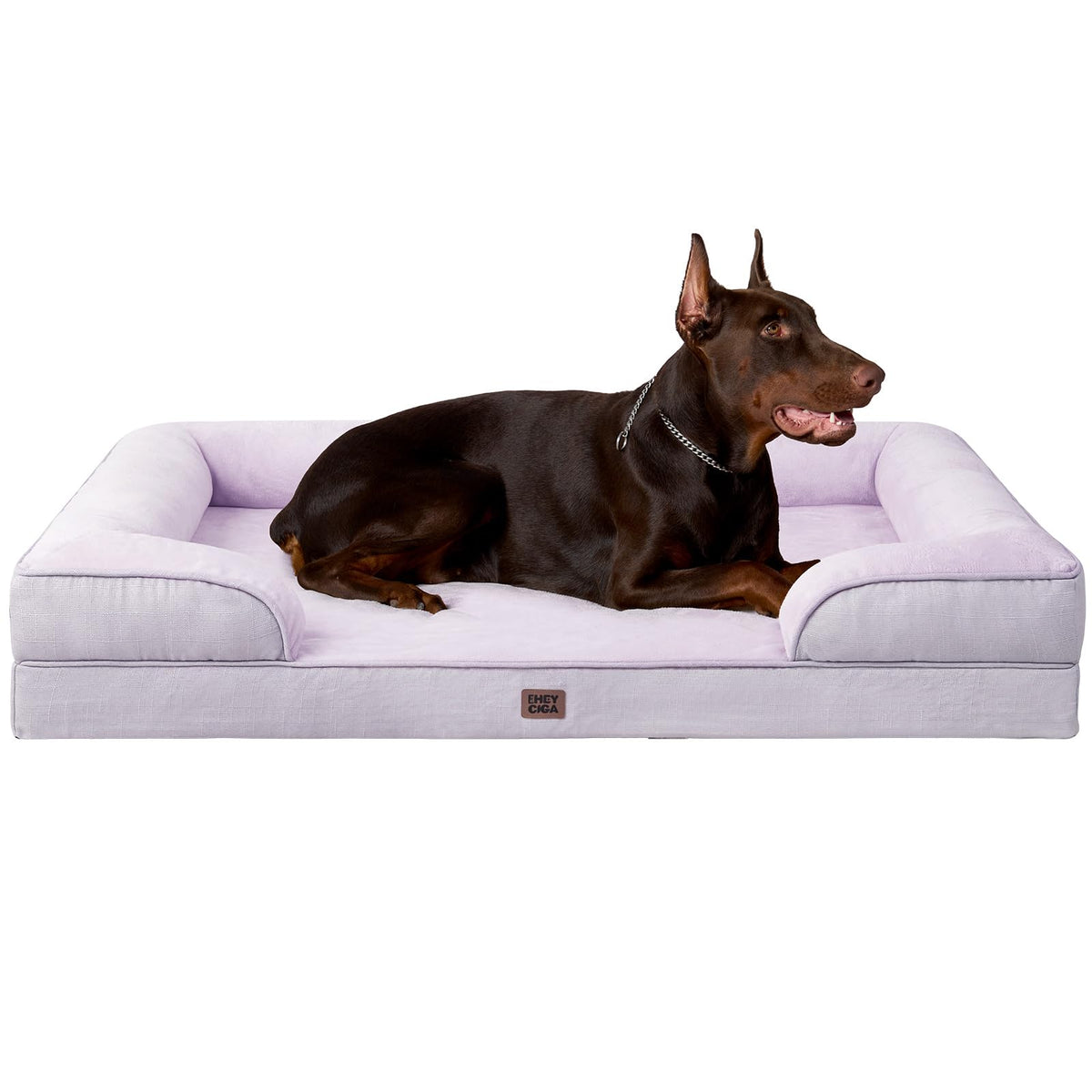 EHEYCIGA Orthopedic XXL Dog Bed, Waterproof Washable XL Big Pet Bed 48"