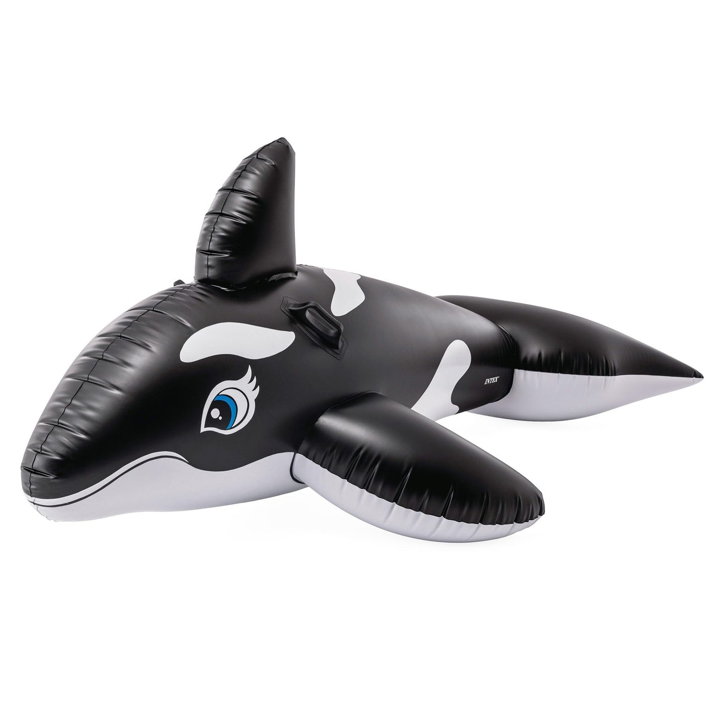 INTEX Whale Inflatable Pool Float: Animal Pool Toy For Kids – 2 Heavy-Duty Handles – 88lb Weight Capacity – 76" x 47" – For Ages 3+