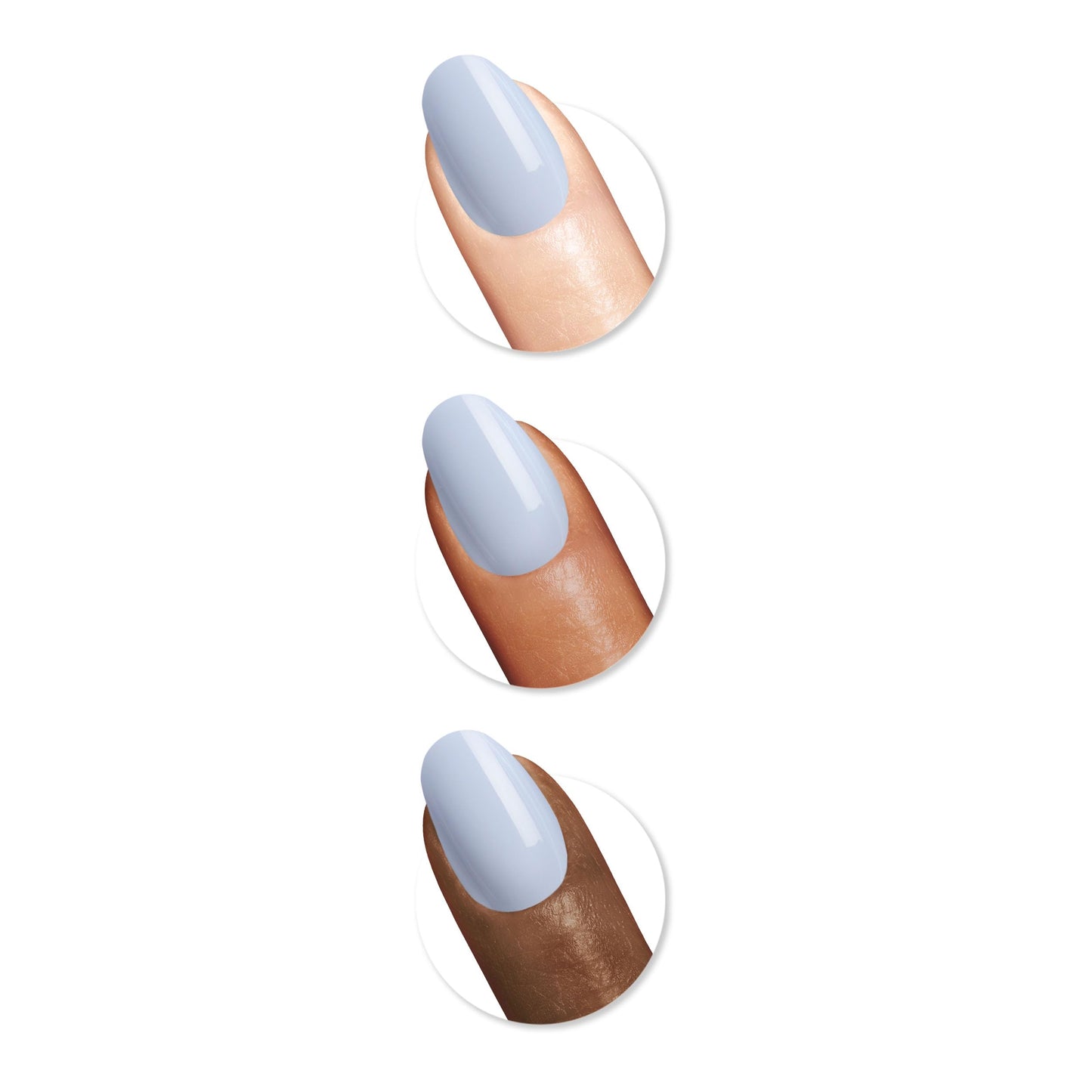 Sally Hansen Salon Effects Perfect Press-On Nails | Oval Shape | Easy to Apply, Non-Damaging | 30 Nails, Nail Glue, Adhesive Tabs, File | Ozone You Didn't