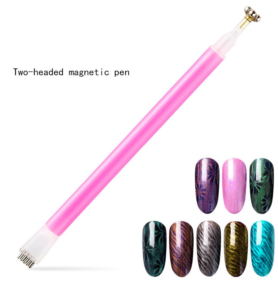 Super Strong Magnetic Stick for Cute Nail Art DIY Cat Eye Effect Magnet Plate 4Pcs