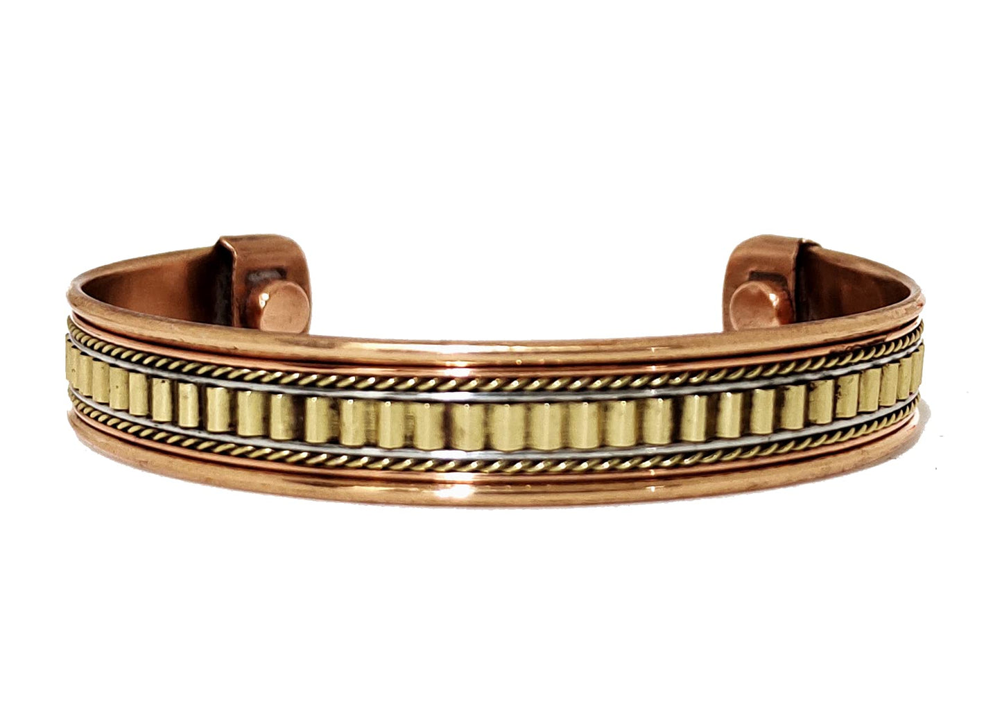 Sawcart Set Of 4 Copper Bracelet Pure Copper Therapy Effective & Natural Relief Cuff for Men's & Women's