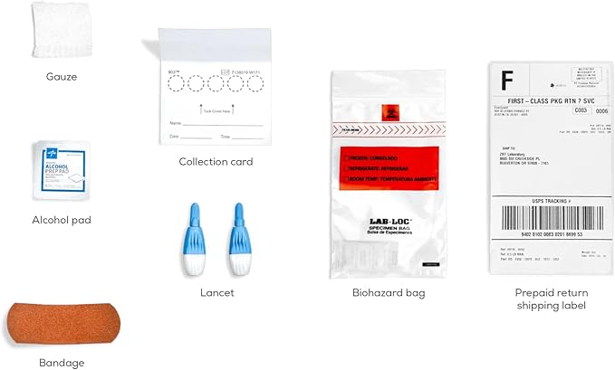 Everlywell Hepatitis C Test - at-Home Collection Kit - Discreet, Accurate Results from a CLIA-Certified Lab Within Days - Ages 18+