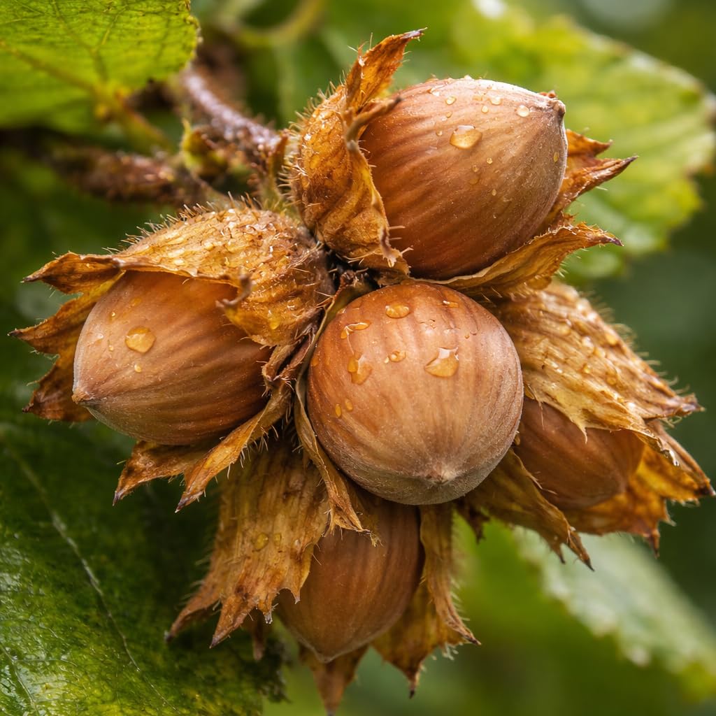 American Hazelnut Tree - 24-36" Tall Live Plant - 2-3 Foot Tall Nut Tree Seedling - Corylus Americana