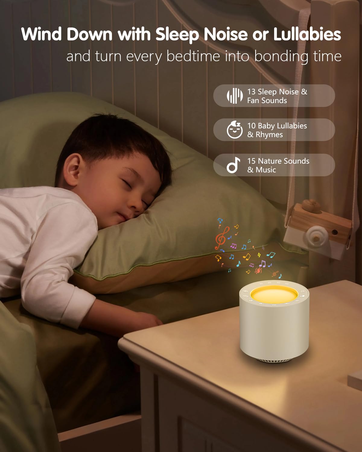 PureNurt White Noise Sound Machine: Red Light Therapy Sleep Sound Machine with 38 Soothing Sounds & Calming Womb Soother, Memory Function, Dimmable Nursery Night Light with Timer for Baby Adult Gift