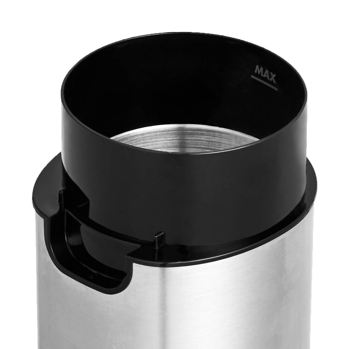 Amazon Basics Fast Electric Coffee Grinder for Home Use, Easy to Use Coffee Bean and Spice Grinder with Heavy-Duty Stainless Steel Grind Blades