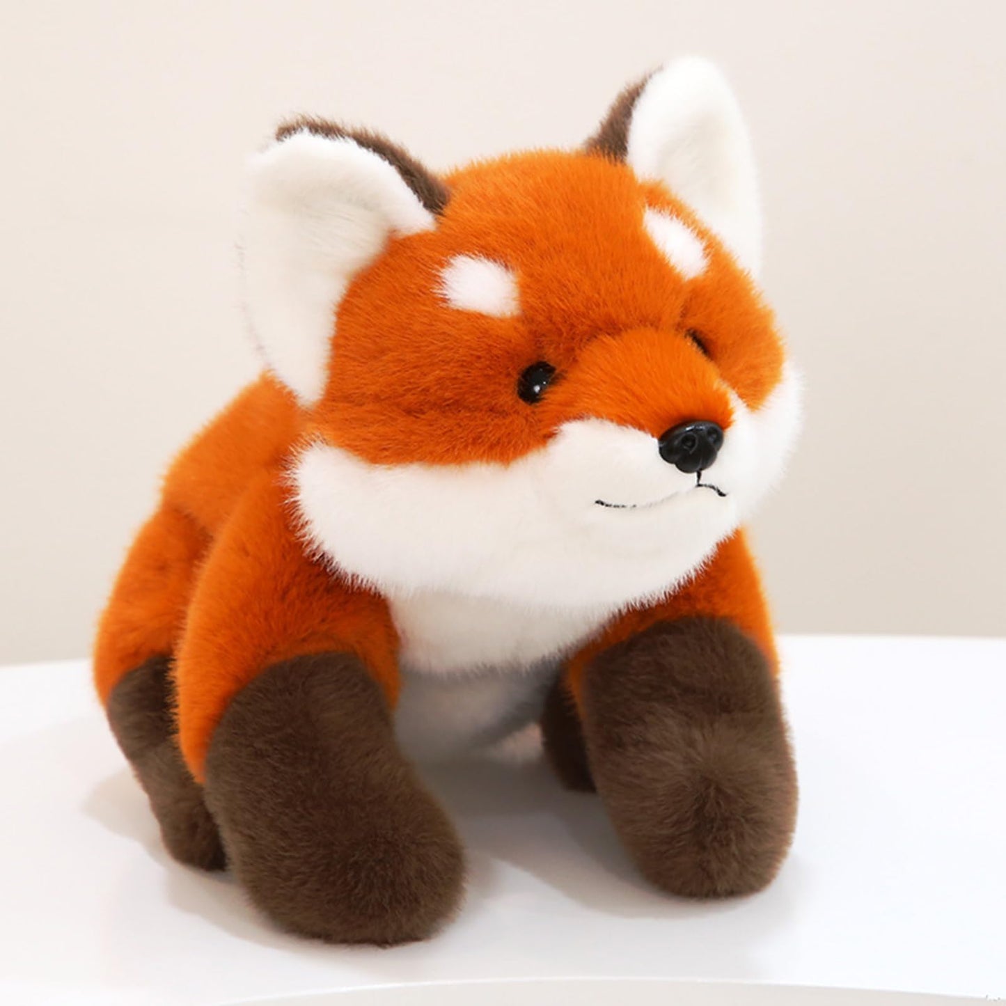 Ditucu Fox Stuffed Animal Realistic Plush Toys Cute Soft Hugging Plushies Gifts for Kids 22 inch