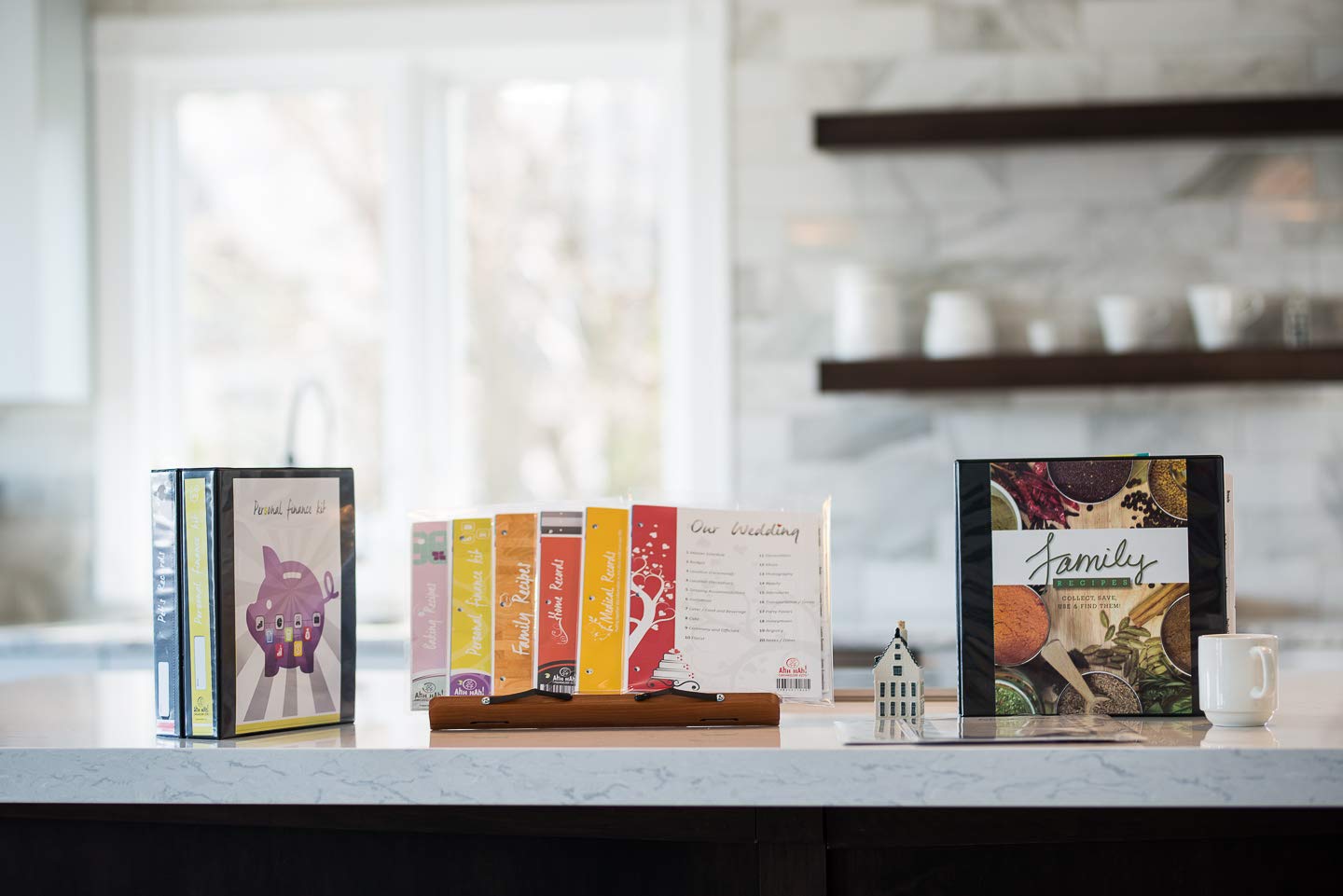 Ahh Hah! Organizer Kit: Home Records - Index Tabs for a Three-ring Binder (Binder not included))