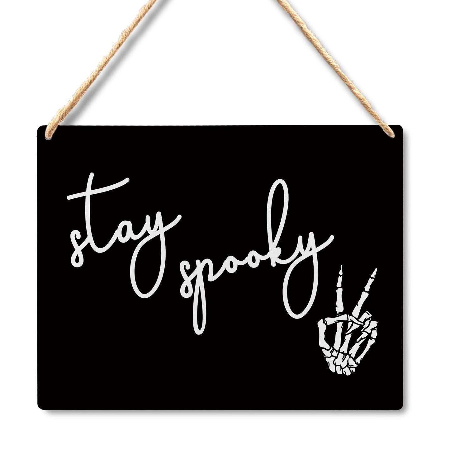 Lacosu Wall Pediments Spooky Sign,Spooky Wall Decor,Halloween Signs,Gothic Decor,Halloween Wall Decor,10x8 Inches