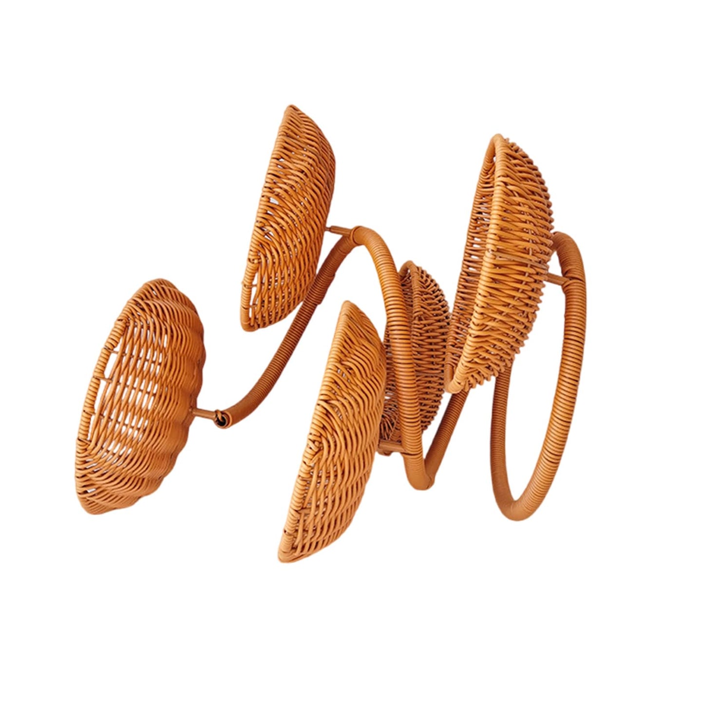 Unique Fruit Storage Tray Spacious Multi Layer with Detachable Basket for Storing Bread and Snacks in Styles Storage