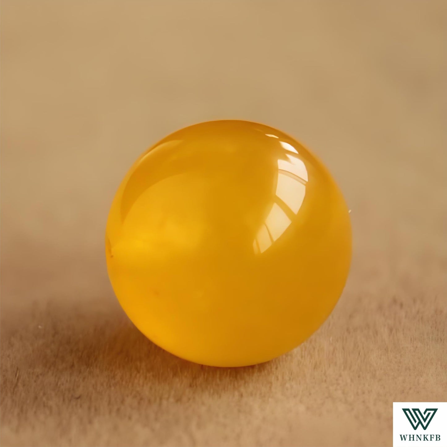 WHNKFB 10mm 50PCS Natural Yellow Agate Round Beads, Banded Loose Stone Beads for Jewelry Making Craft - 4mm 6mm 8mm 10mm Options with Free Elastic Cord