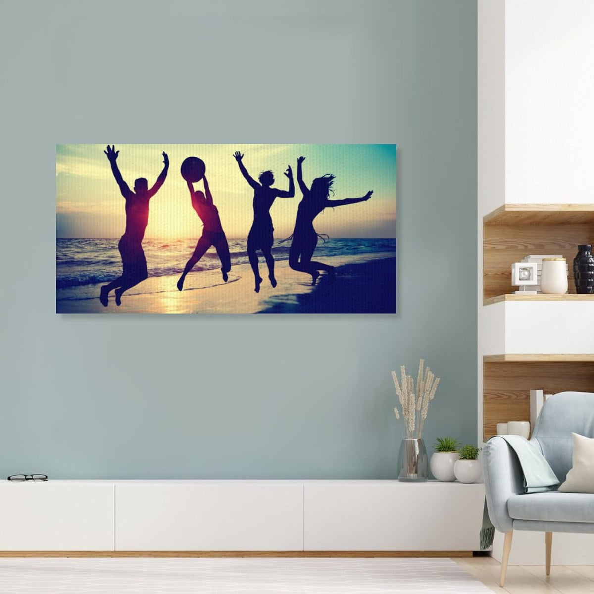 YarnArtistry Custom Canvas Prints With Your Photos - Personalized Picture On Canvas - Extra Large Canvas Prints - Upload And Print Your Photo(8x16 to 24x48 Inch)