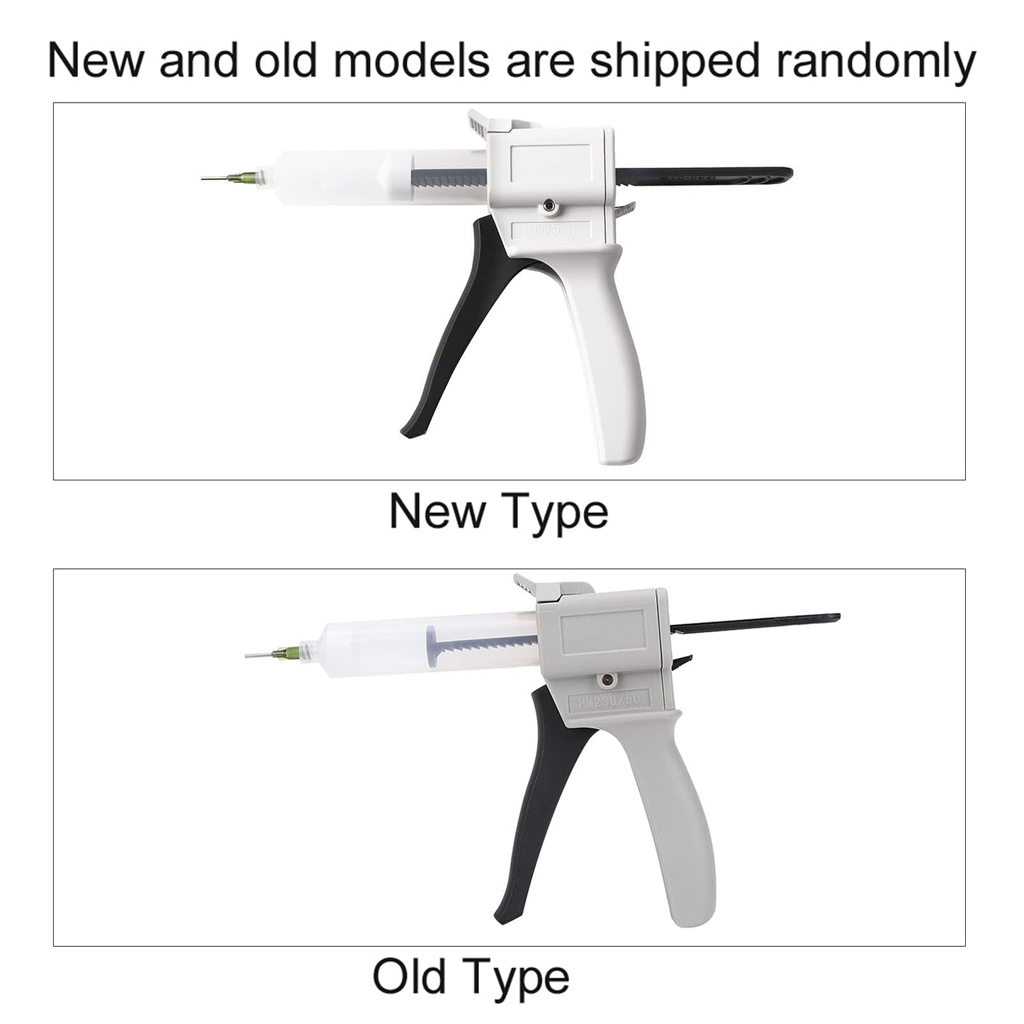 Dispenser Glue Gun, 30ml Manual Dispenser Glue Gun Plastic Manual Single Tube Handle Tool for Pressing Squeezing