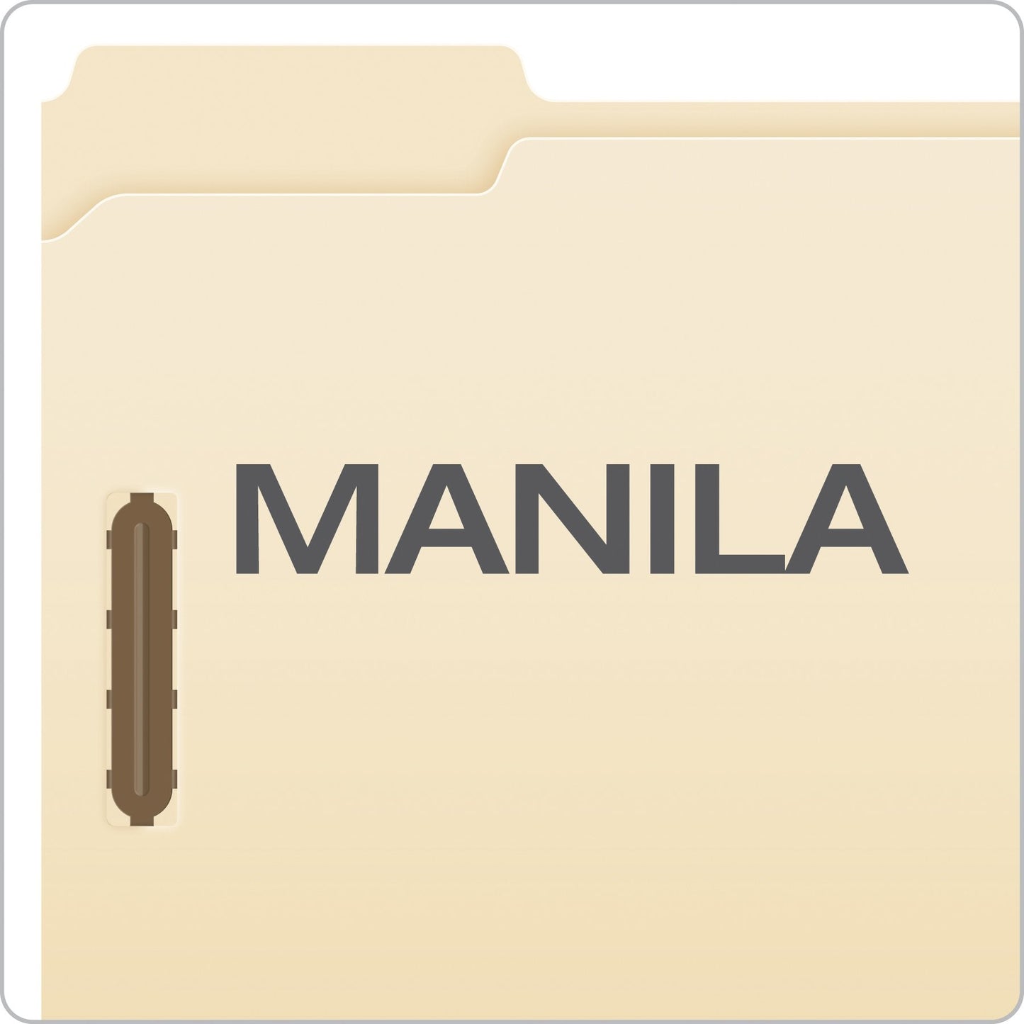 Pendaflex Fastener File Folders, 2 Fasteners, Pockets with Prongs, File Organizers for School, Home and Office, Letter Size, Manila, 1/3 Cut Tabs, in Left, Right, Center Positions, 50 Per Box (FM213)