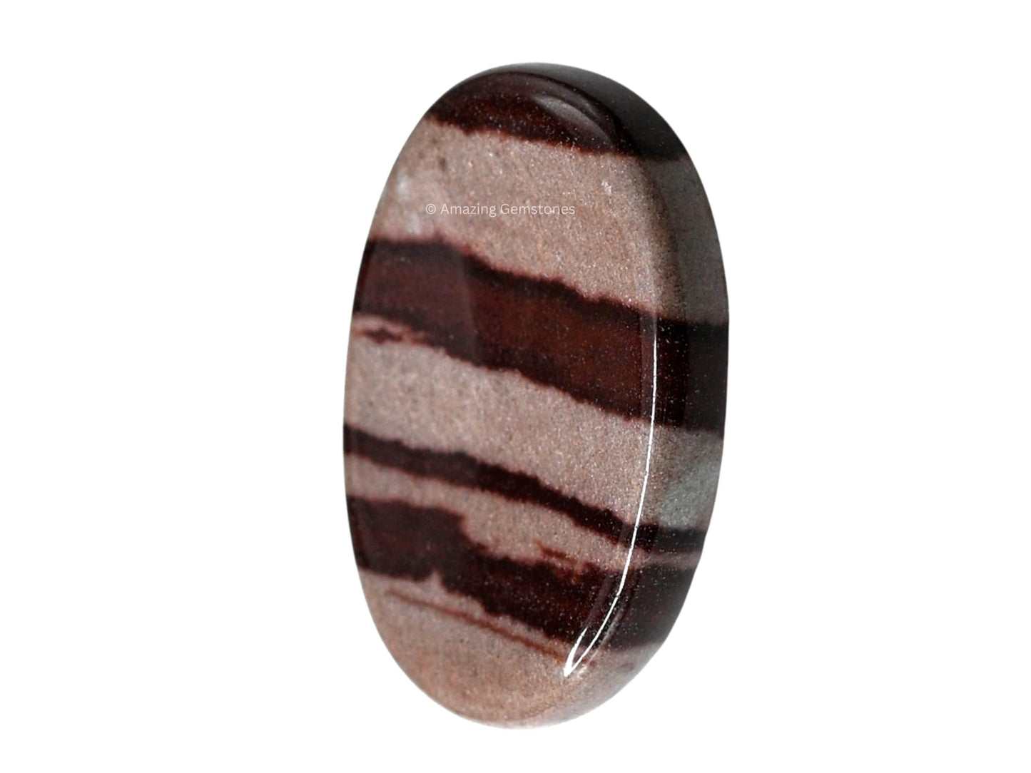 Amazing Gemstone Narmada Shiva Lingam Worry Stone, Healing Crystals - Piedra Crystal Fidget for Gift, Meditation, Calming, Relaxation, Stress Relief