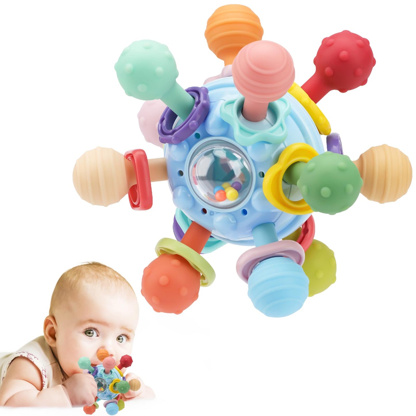 Baby Sensory Toy + Baby Stuffed Musical Caterpillar