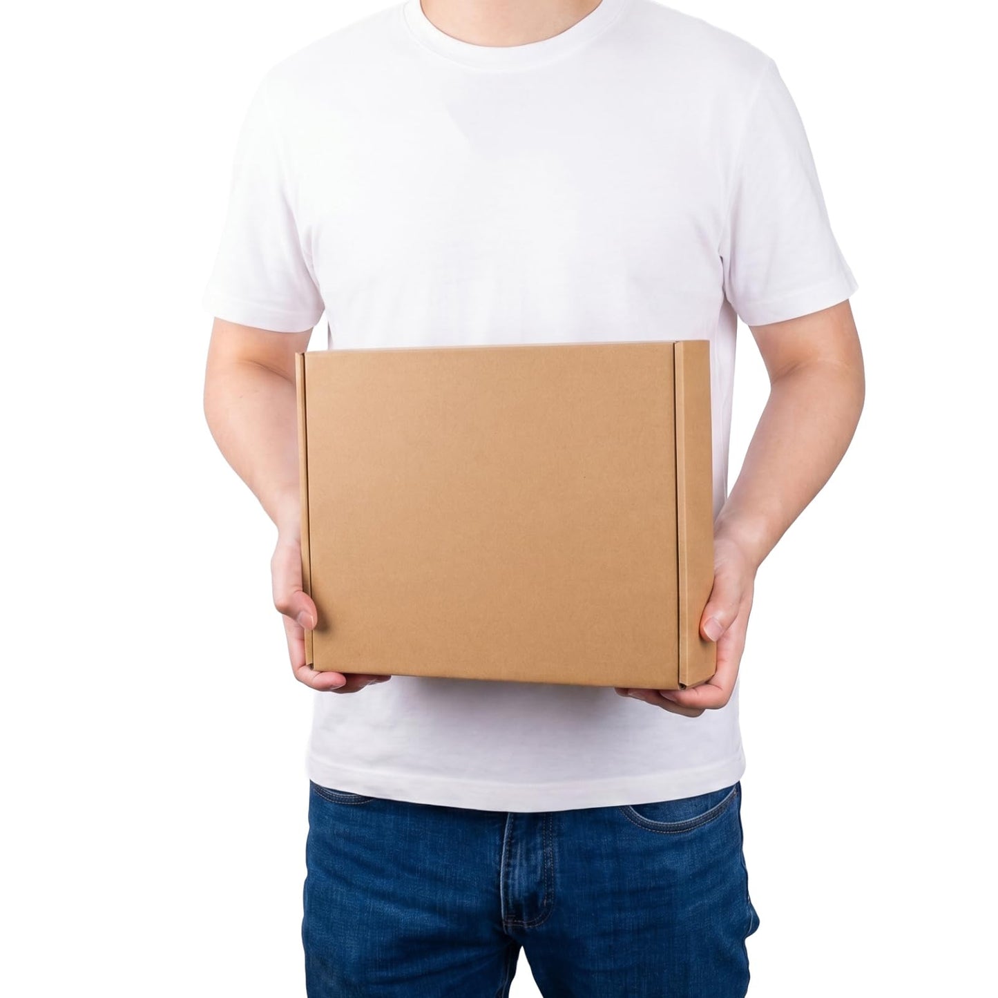 Serwrsw 12x9x2 inch Shipping Boxes Set of 30 Brown, Inner Size 11.6x8.6x1.6 inch Cardboard Mailing Boxes for Small Business Packaging or Gift Wrapping