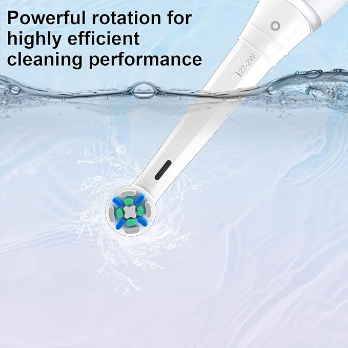 12pcs iO Replacement Heads Compatible with Oral B IO 2/3/4/5/6/7/8/9/10 Series Electric Toothbrush,Compatible with Oral B io Series Toothbrush Heads with Medium Bristles,White