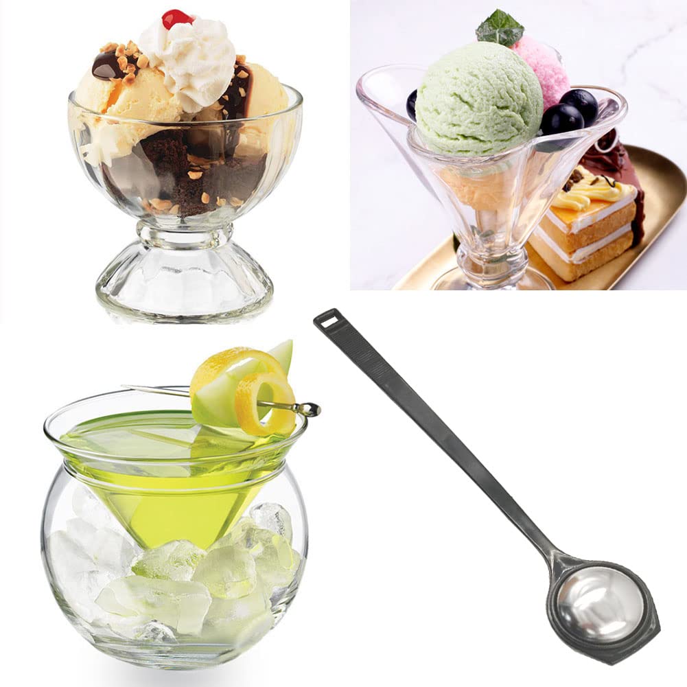 Ice Tapper，JfwuHap 3 Pcs Ice Mallet,Stainless Steel Ice Tapper,Ice Picks,Ice Crusher,Stainless Steel Tapper,Mallet Tool for Cocktails(Black)