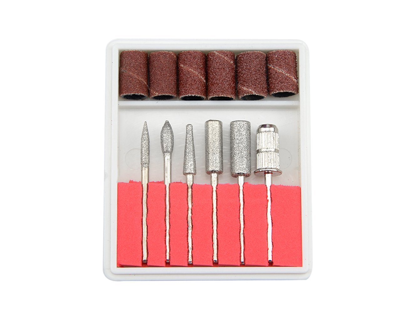 LILYS PET 20,000 RPM Light Type Professional Electric Nail Art Salon Drill Glazing Fast Machine,Electric Nail Art File Drill with 1 Pack of Sanding Bands (Violet)