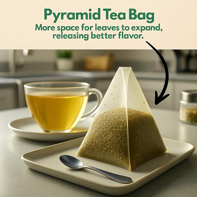Tozzy Organic Milk Thistle Tea – 100 Count, Plant-Based Pyramid Tea Bags | Supports Liver Health