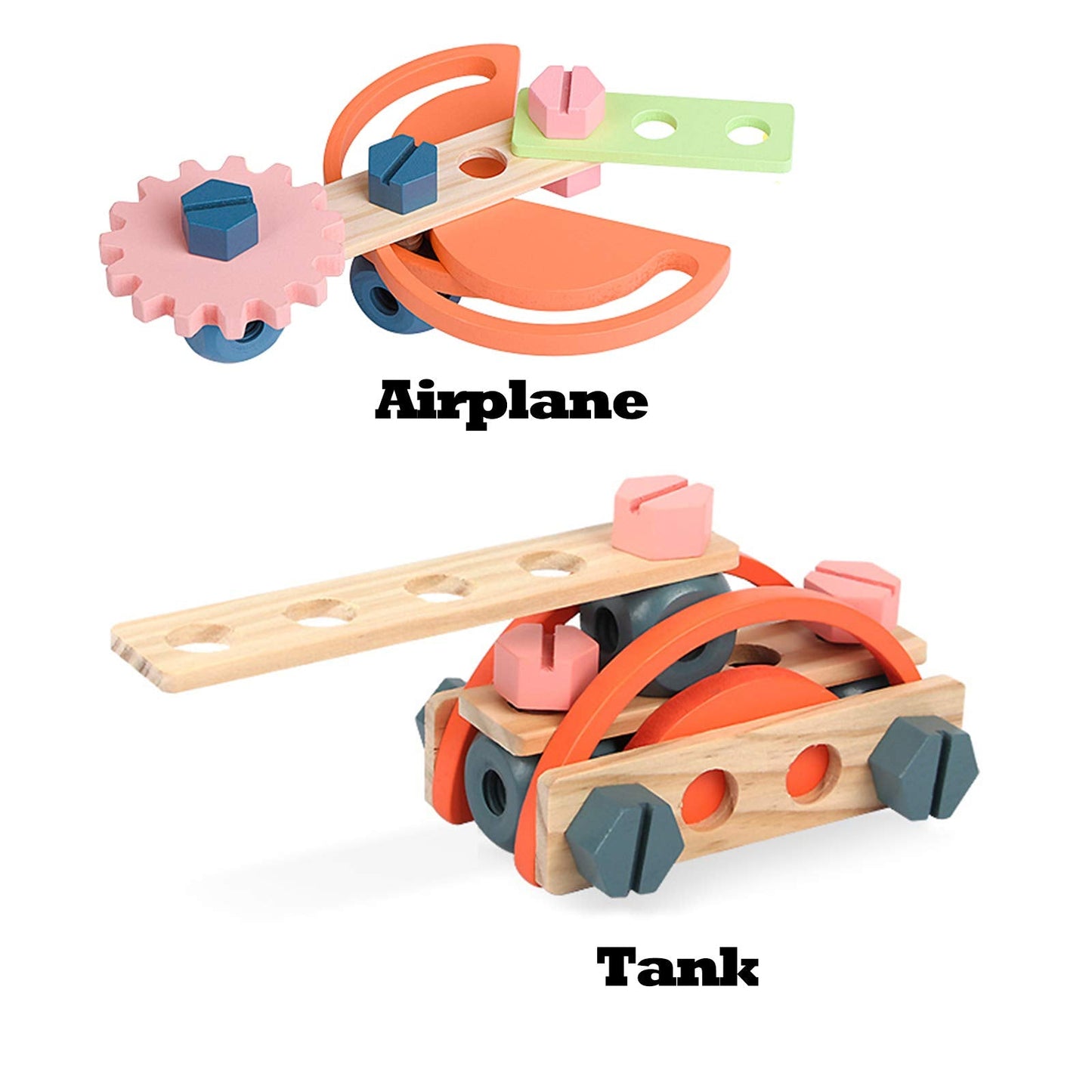 Tool Bench for Kids Toy Play Workbench Wooden Tool Bench Workshop Workbench with Tools Set Wooden Construction Bench Toy for 3 4 5 Year Boys Girls