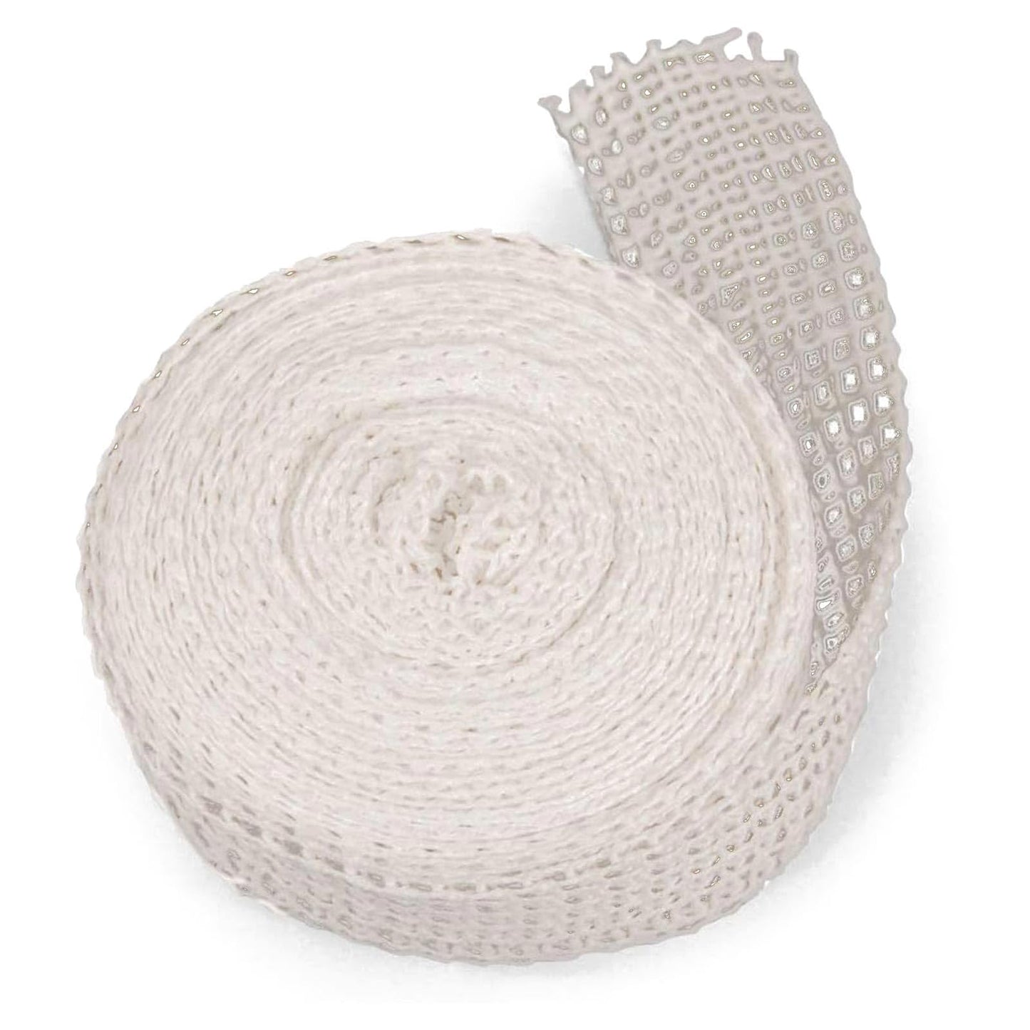 The Sausage Maker® 50ft Meat Netting Roll Size 8, Elastic Butchers Twine Cooking String Food Net For Pepperoni, Chorizo, USA Made, BPA Free Stretchable Poly-Cotton Mesh, 1.5-2.5" Dia