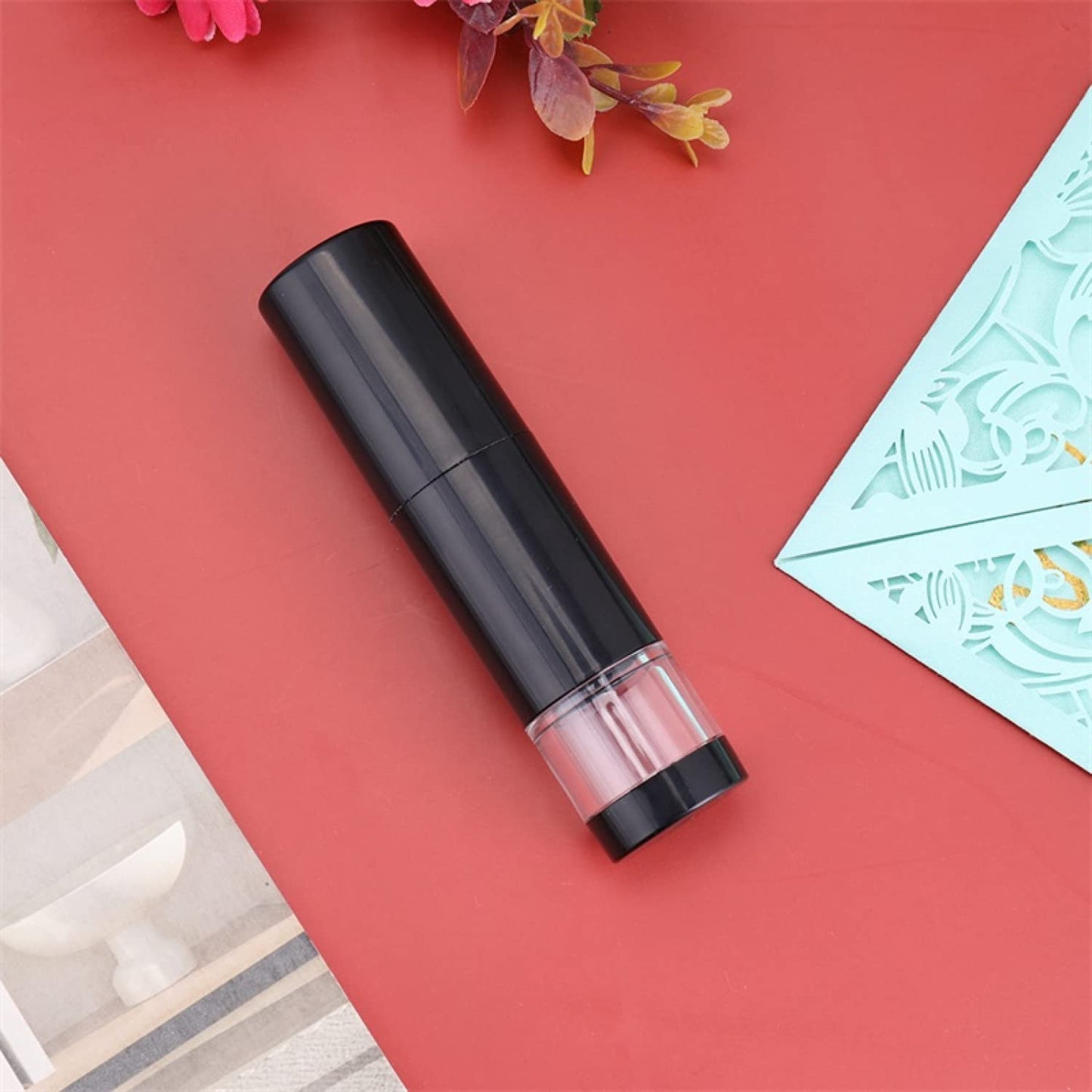 2Pcs Embossing Powder Tool Brush with Cap Hand Tool Paint Applicatorapplicator for Paint Brush Decoration Glitter Powder Powderor,DIY Scrapbooking Paper Cards Making