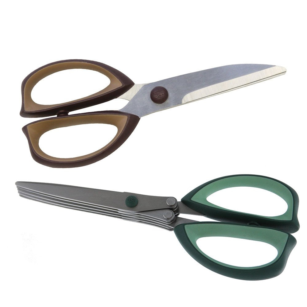 Henckels Kitchen Shears for Herbs, 2-pc, Dishwasher Safe, Heavy Duty, Stainless Steel, Take A Part Shears