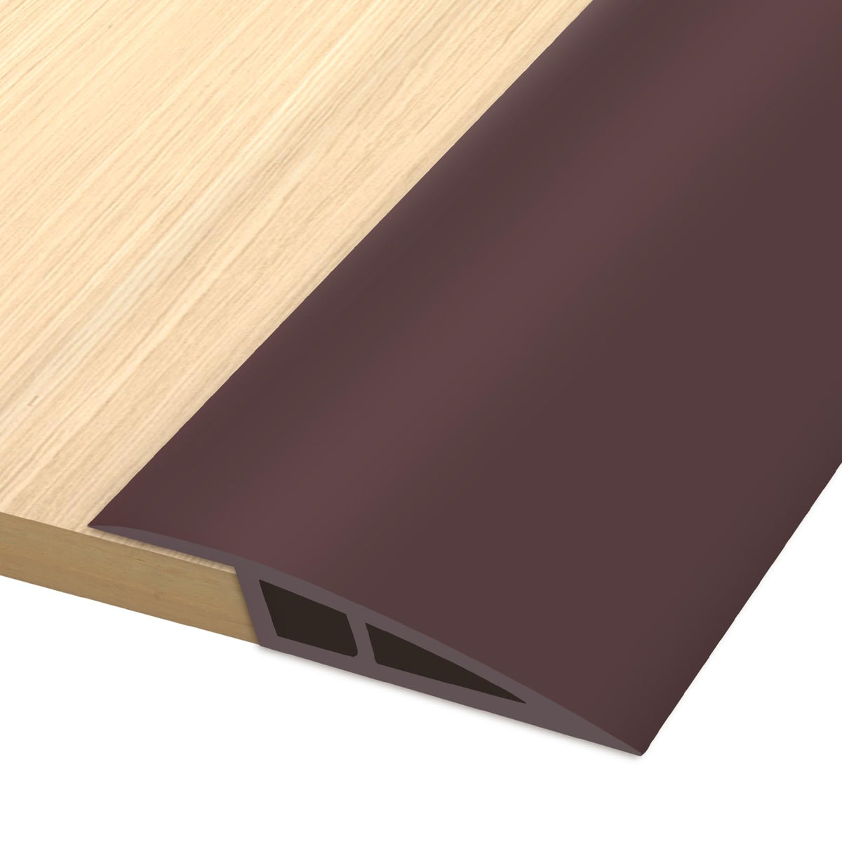 Vinyl Door Threshold Flooring Transition Strip Self Adhesive Carpet Edging Strip for Laminate Doorway Edge Threshold from 2 (10 Foot)