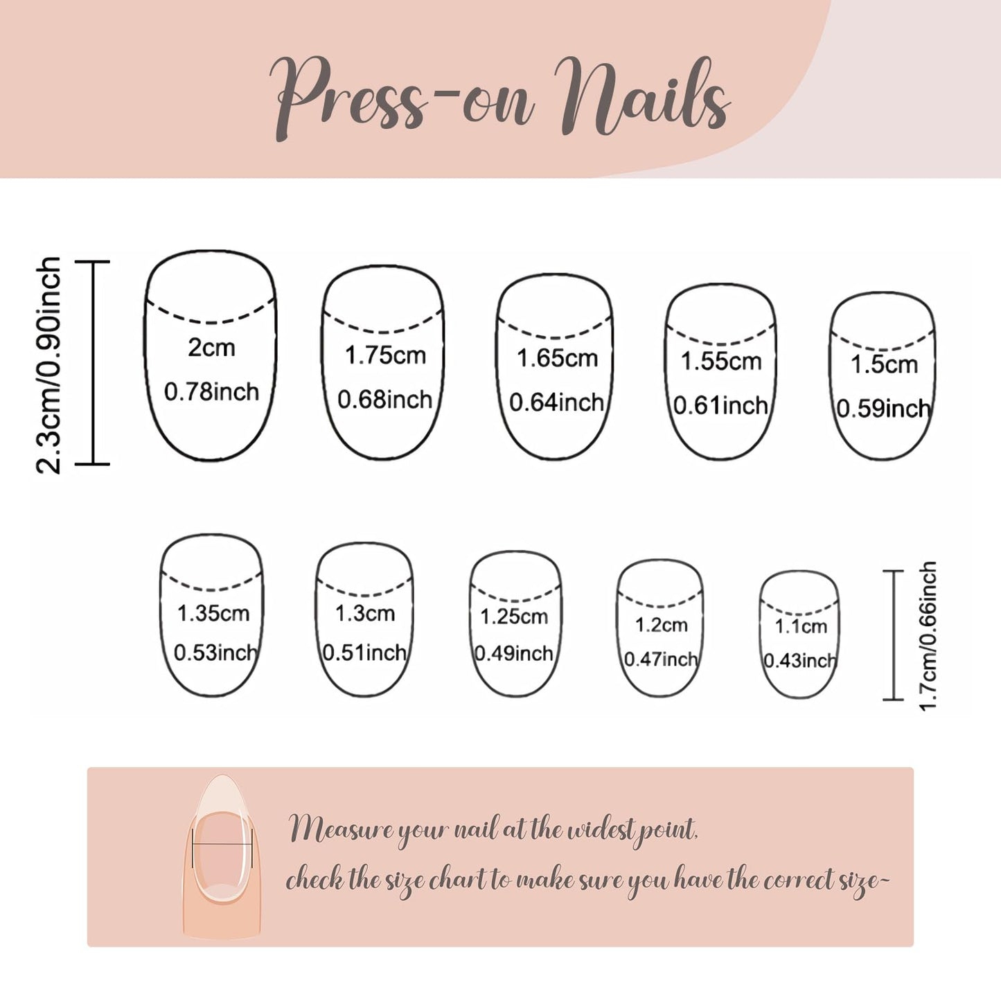 BABALAL Christmas Press on Nails Short Almond Fake Nails Red French Tip Glue ons Nails Christmas Hat Design Acrylic Nails 24Pcs Stiletto False Nails Xmas Bling Stick on Nails