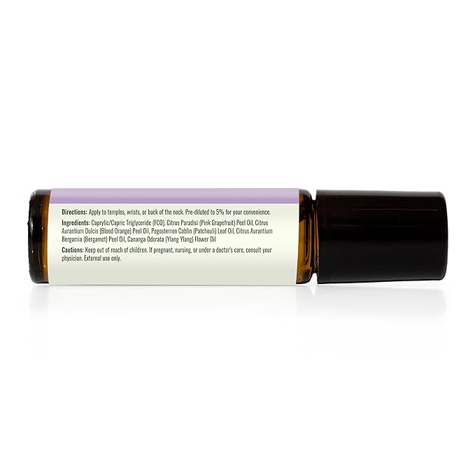 Plant Therapy Tranquil Essential Oil Blend 100% Pure, Pre-Diluted Roll-On, Natural Aromatherapy, Therapeutic Grade 10 mL (1/3 oz)