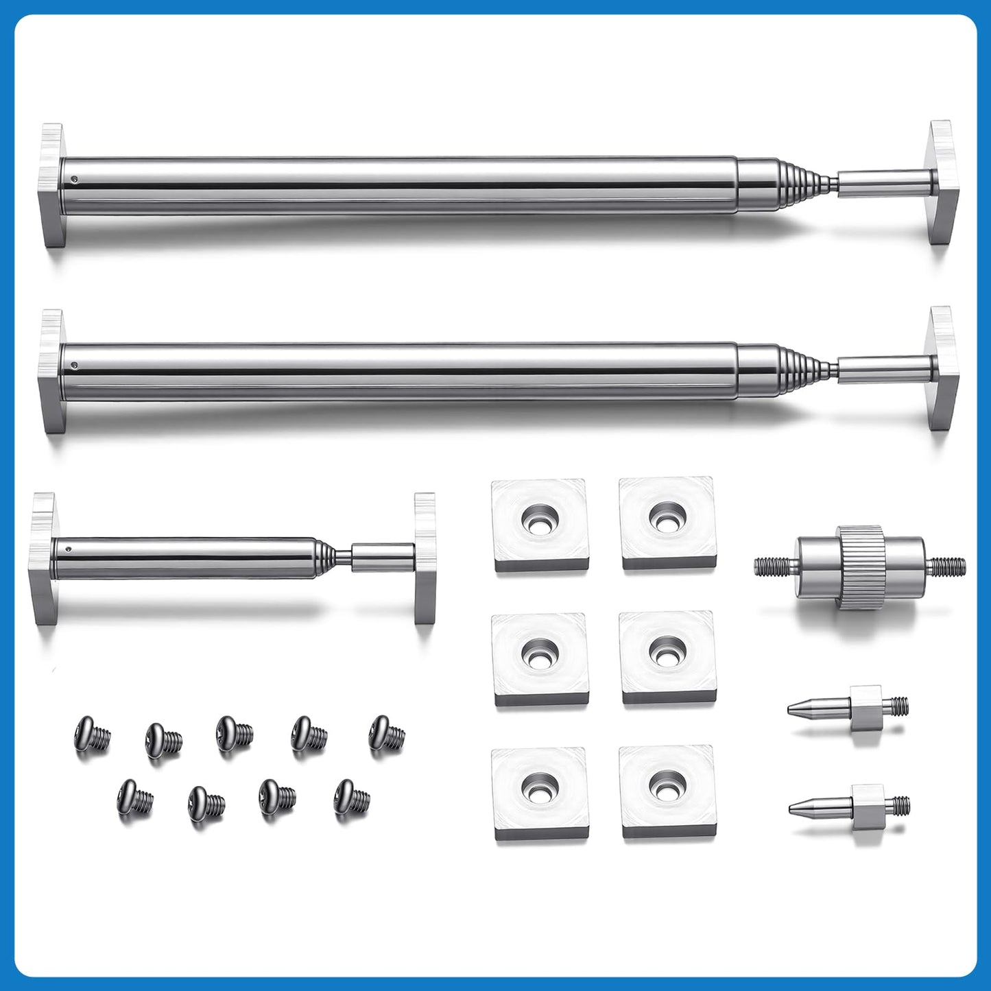 Chapou 3 Pack Extendable Measuring Stick Tool Set Woodworking Measuring Tools Stick for Woodworking Carpentry Hobbies Remodeling Projects