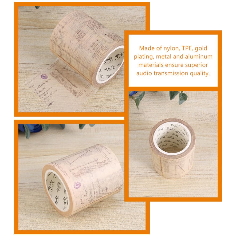 VILLCASE Gothic Washi Tape Decorative Adhesive Tape for Scrapbooking DIY Crafts Wrapping Planner Stickers