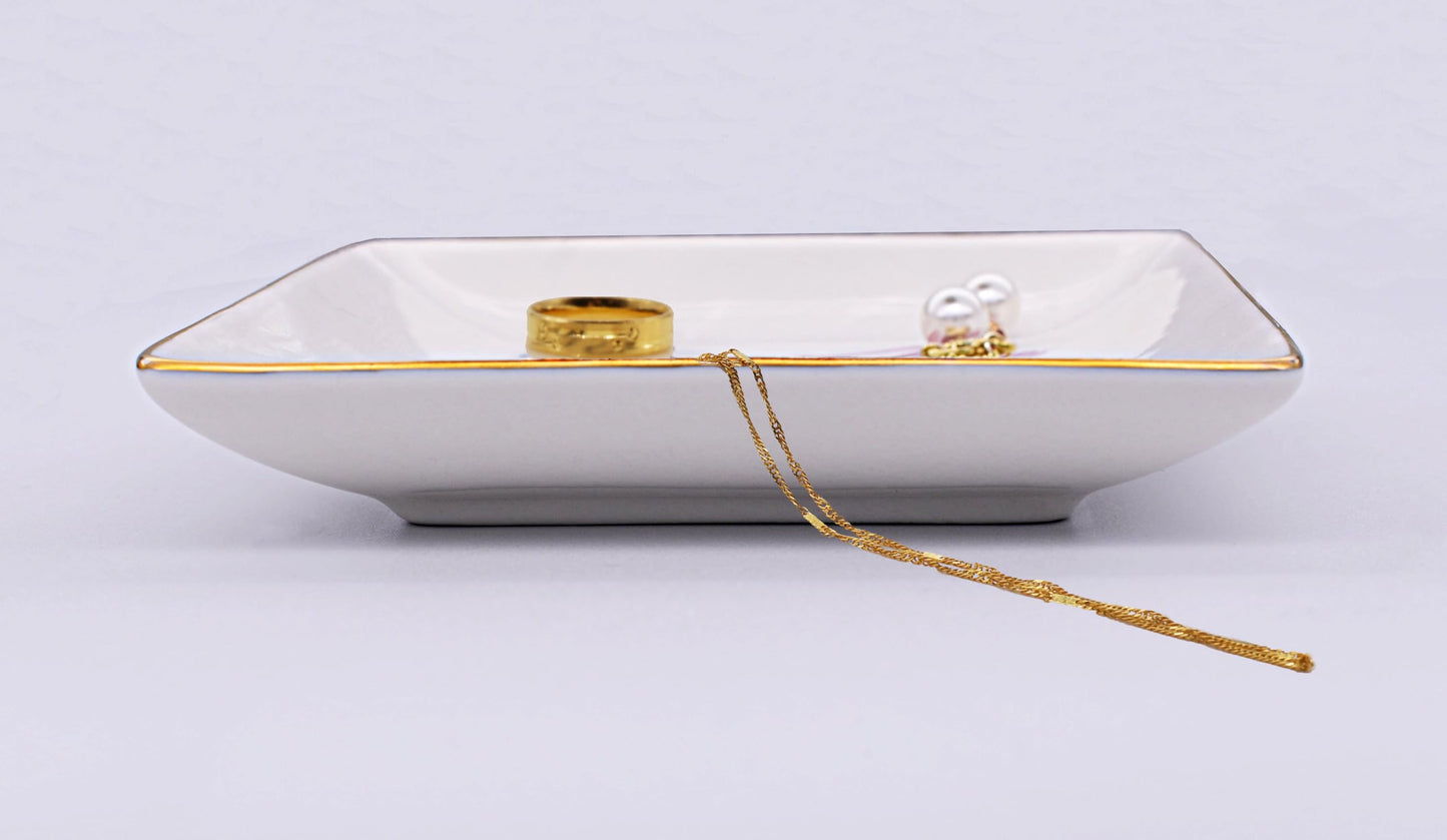 May You Be Proud of the Work You Do-Colleague Promotion,Retirement,Moving Away,Farewell,Goodbye,Leaving New Job Gifts-Boss Coworker Appreciate,Christmas Gifts-Jewelry Tray Trinket Holder Ring Dish