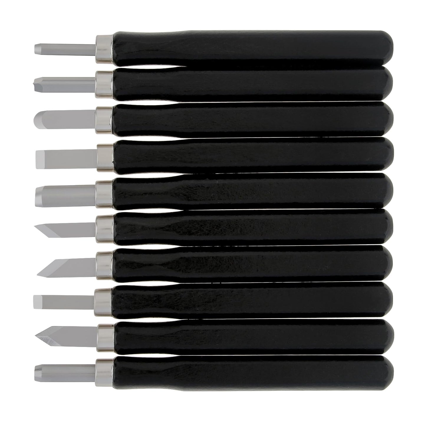 Omninmo Wood Carving Knife Set - 10 PCS Hand Carving Tool Set Whittling Knife Art Craft Caving Tool Kit for DIY Sculpture