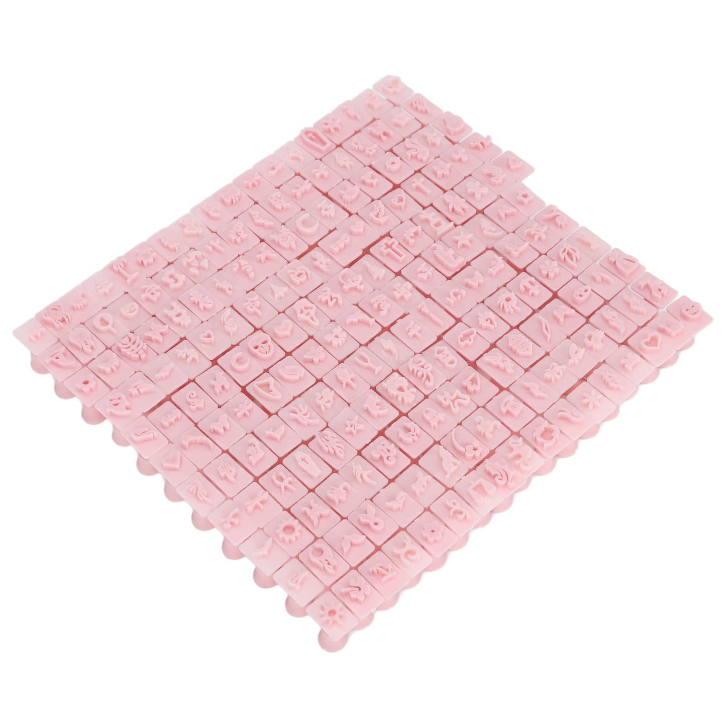 Dioche 192-piece 3D Nail Art Stamper Set - A Variety of Beautiful Designs to Choose from, Suitable and Beginners Alike, Easily Create Personalized Nail Art.