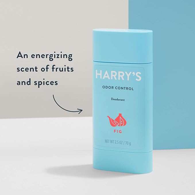 Harry's Men's Deodorant - Odor Control Deodorant - Aluminum-Free - Fig (6 Count)
