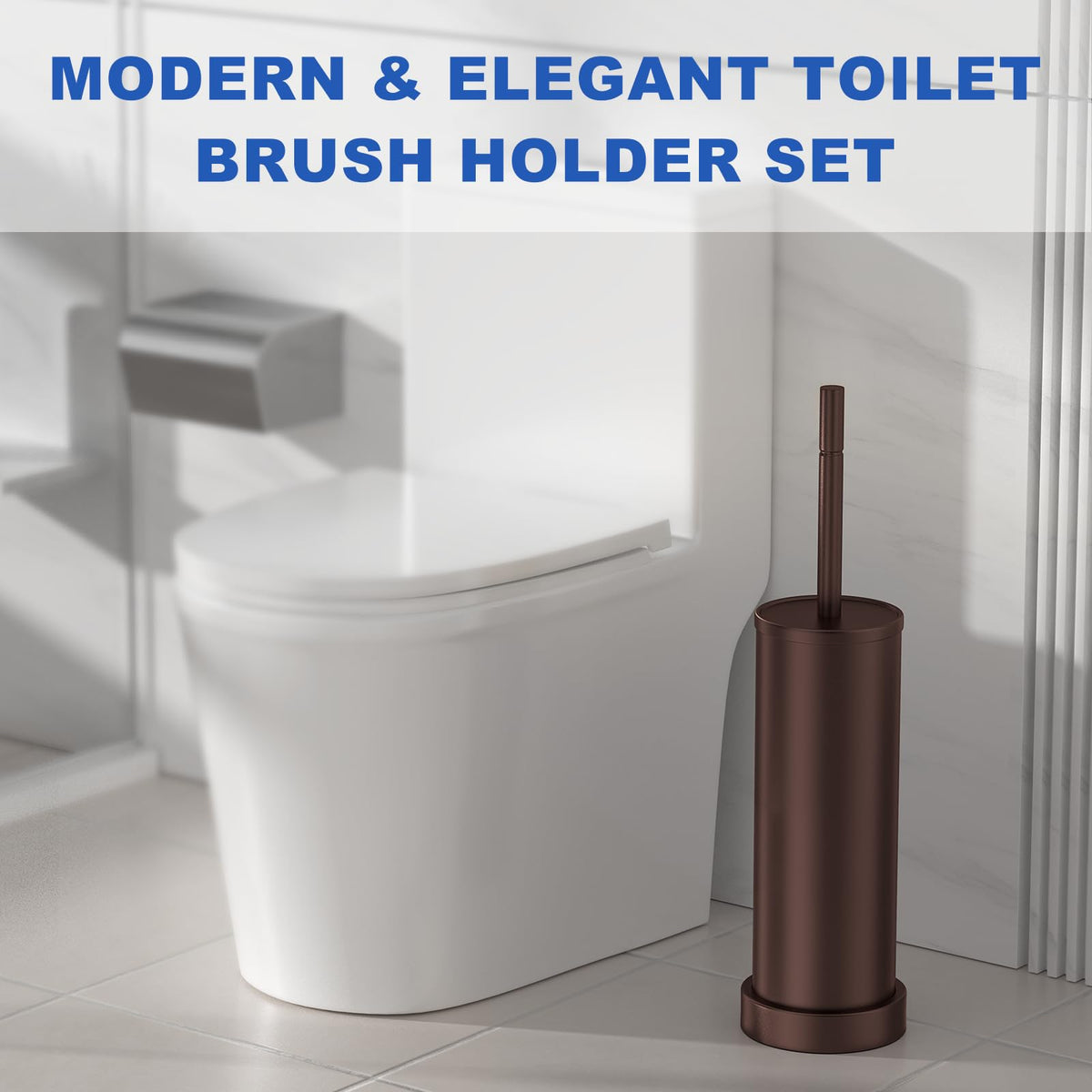 Toilet Brush and Holder Set