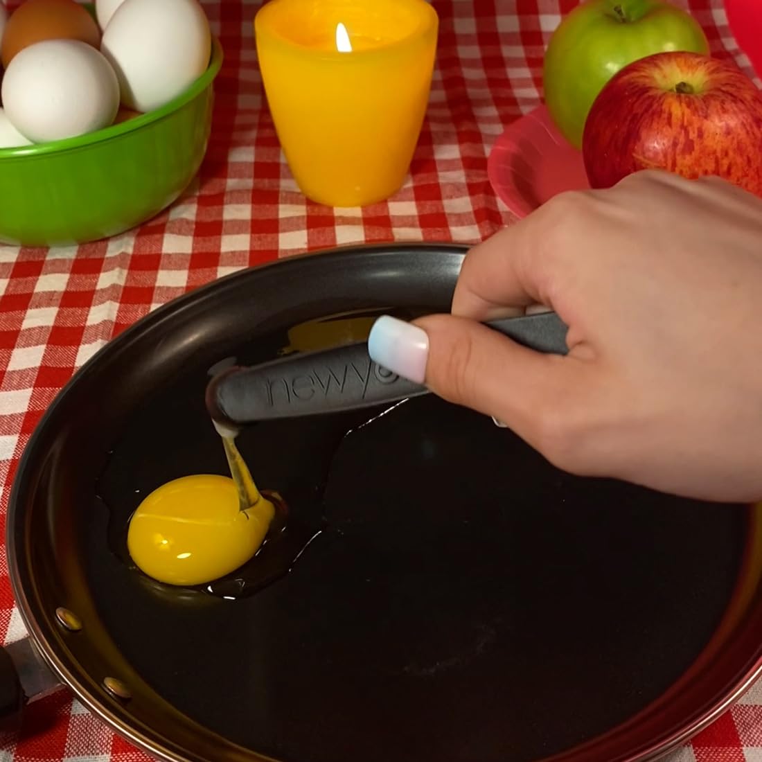 The Original Egg Tool. Engineered to instantly pick up that nasty glob of chalaza membrane off egg yolks. Picks up broken eggshell fragments with ease. Essential Kitchen Tool for food competitions.