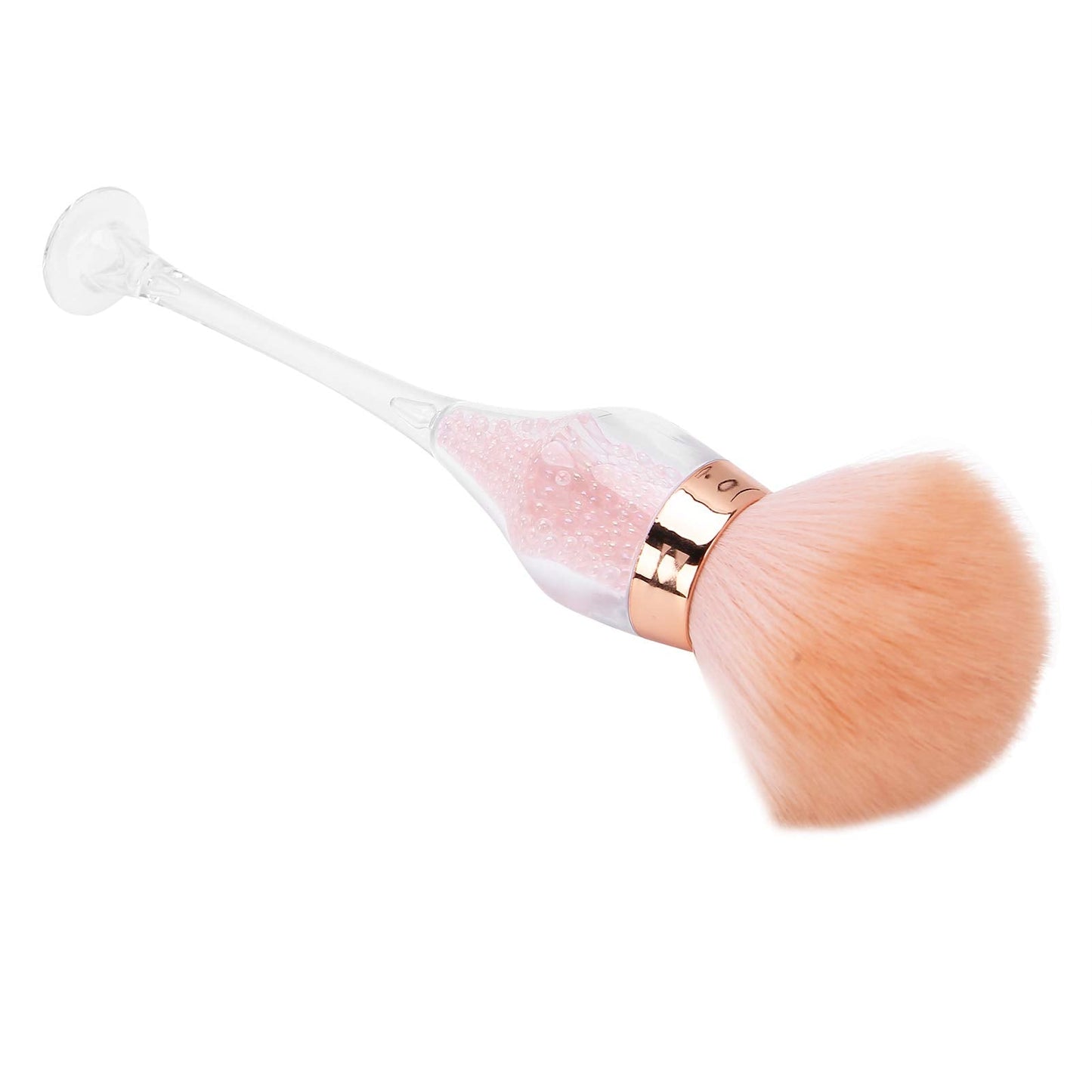 Professional Nail Art Dust Removal Brush, Nail Dust Removal Brush, Portable Blusher Loose Powder Brush Manicure Tool Powder Brush Makeup Brush