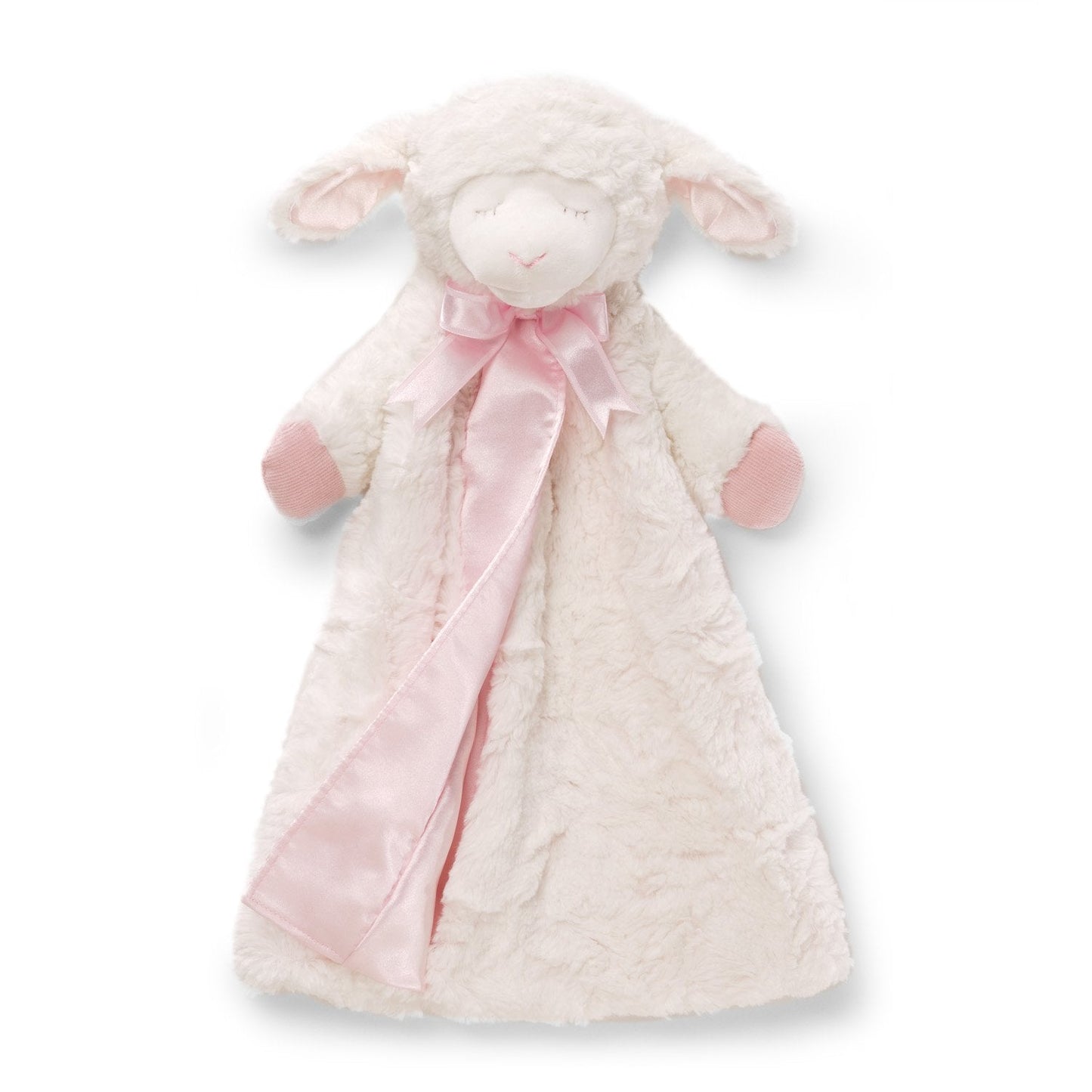 Baby GUND Winky Lamb Huggybuddy Stuffed Animal Plush Blanket