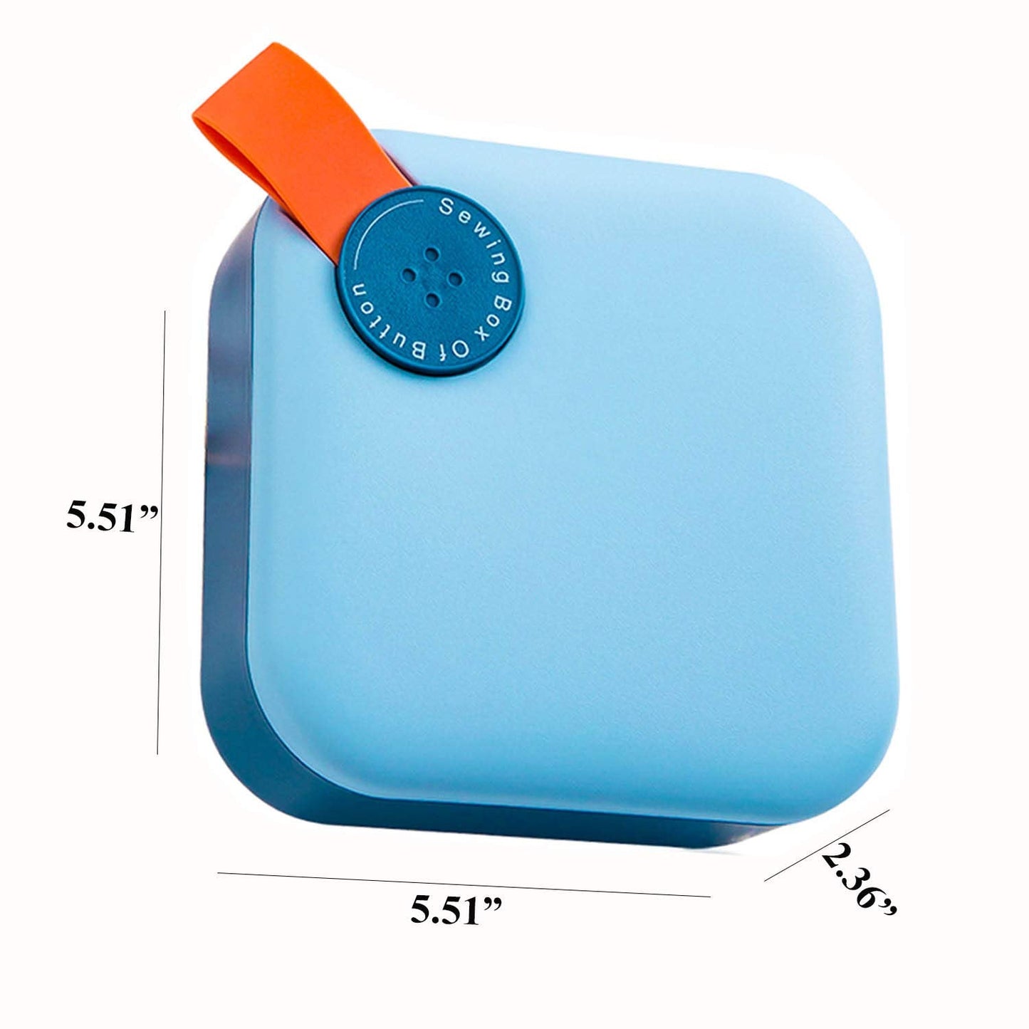 UNIKON Sewing Kit, Sewing Kits for Adult, Needle and Thread Kit, Hand Sew Box for Easy Carrying and Storage, Suitable for Student, Beginners, Blue