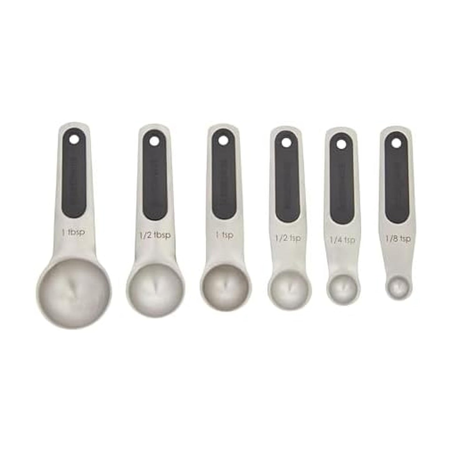 Farberware Professional Stainless SteelMeasuring Spoons Precision and Ease in Every Scoop, Features Magnetic Handles for Easy Storage, Dishwasher Safe