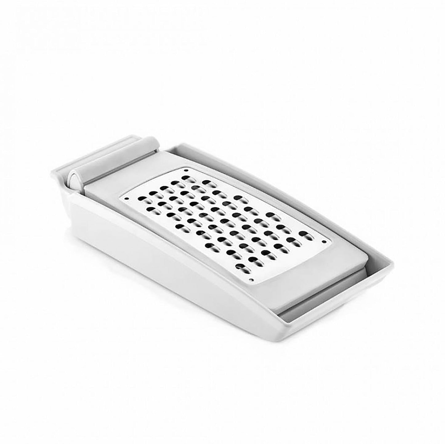 Sofram Smart Grater, Graters for Kitchen, Garlic Mincer Tool and Vegetable Peeler (White)