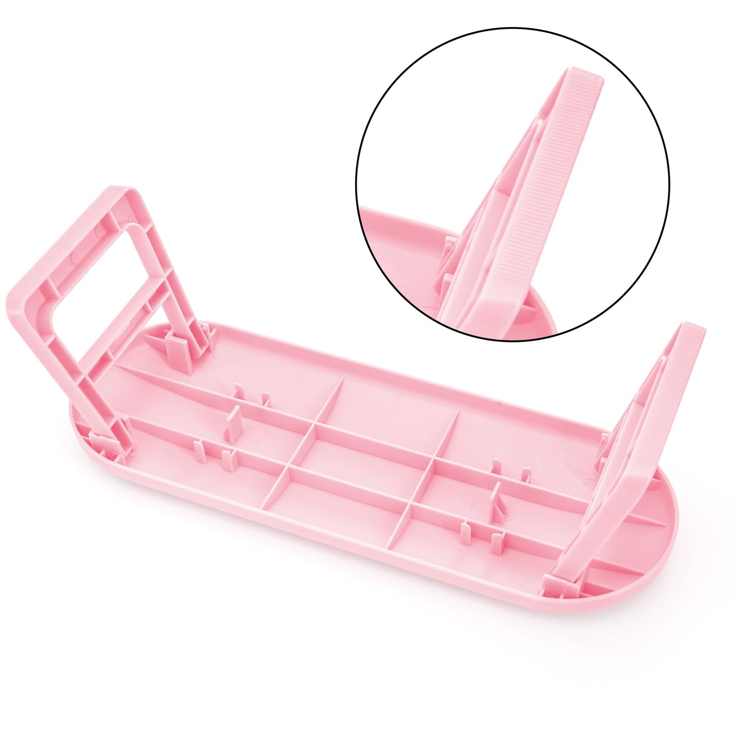 Hedume 3 Pack Nail Arm Rest, Foldable Nail Hand Rest, Plastic Nail Hand Pillow Nail Art Accessories Tool for Nail Tech, Manicure, Pedicure, Salon, Home Use