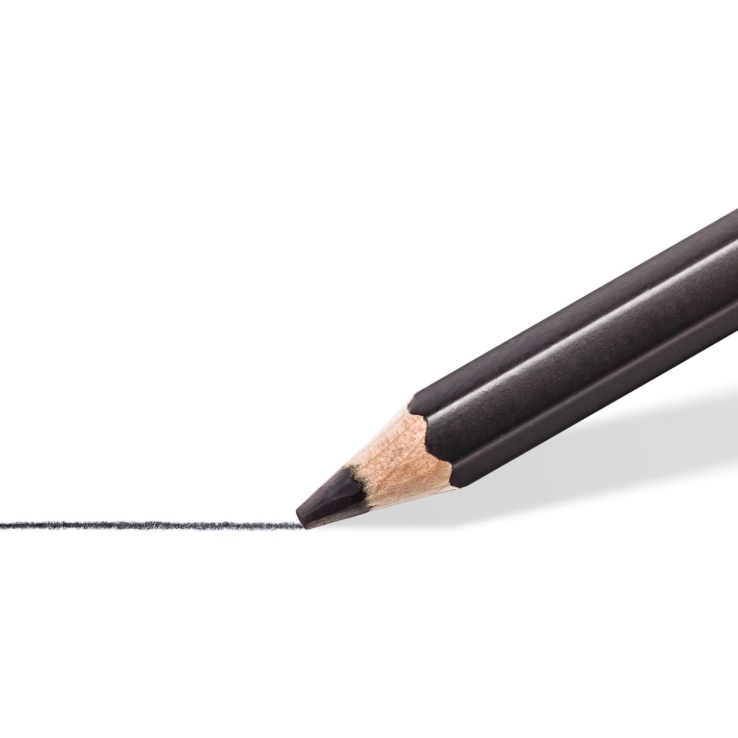 STAEDTLER Mars Lumograph Black Drawing Pencils Set: 6 Pack – Carbon Blend for Deep Black Tones, Professional Artists Pencils, 8B–HB Grades, Storage Tin, For Sketching, Shading & Fine Art Drawing