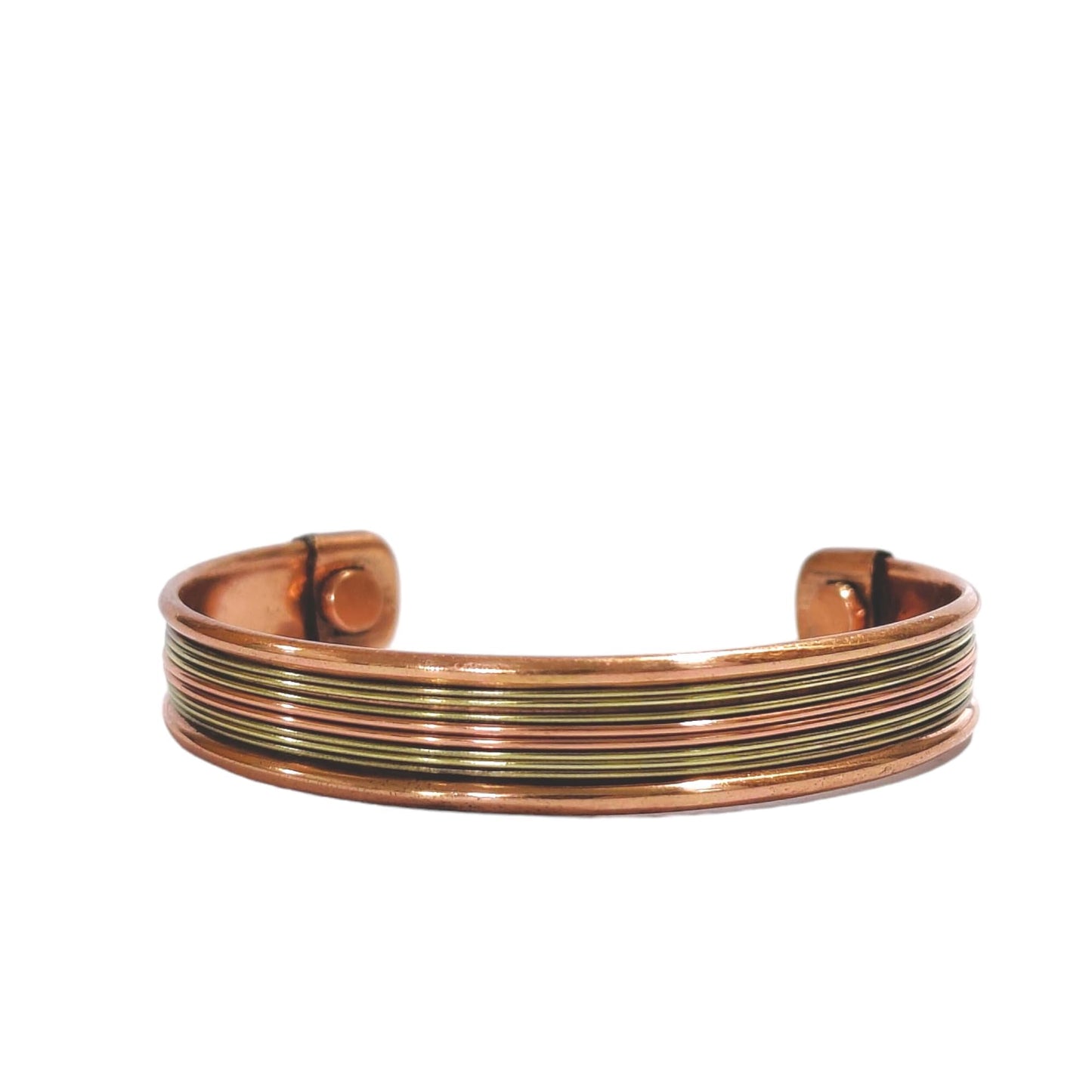 Sawcart Copper Bracelet Magnetic Pure Copper Therapy Effective & Natural Relief Cuff for Women's & Men's (Model 5)