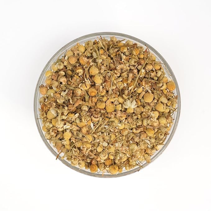 Goodwyn Chamomile Tea Loose Leaf – 25 Cups (50g / 1.76 oz) | Caffeine-Free Dried Chamomile Flowers & Real Petals in Premium Reusable Tin | Sugar-Free Organic Herbal Tea | Indian Origin | Perfect for Gifting | Aromatic & Natural Tea