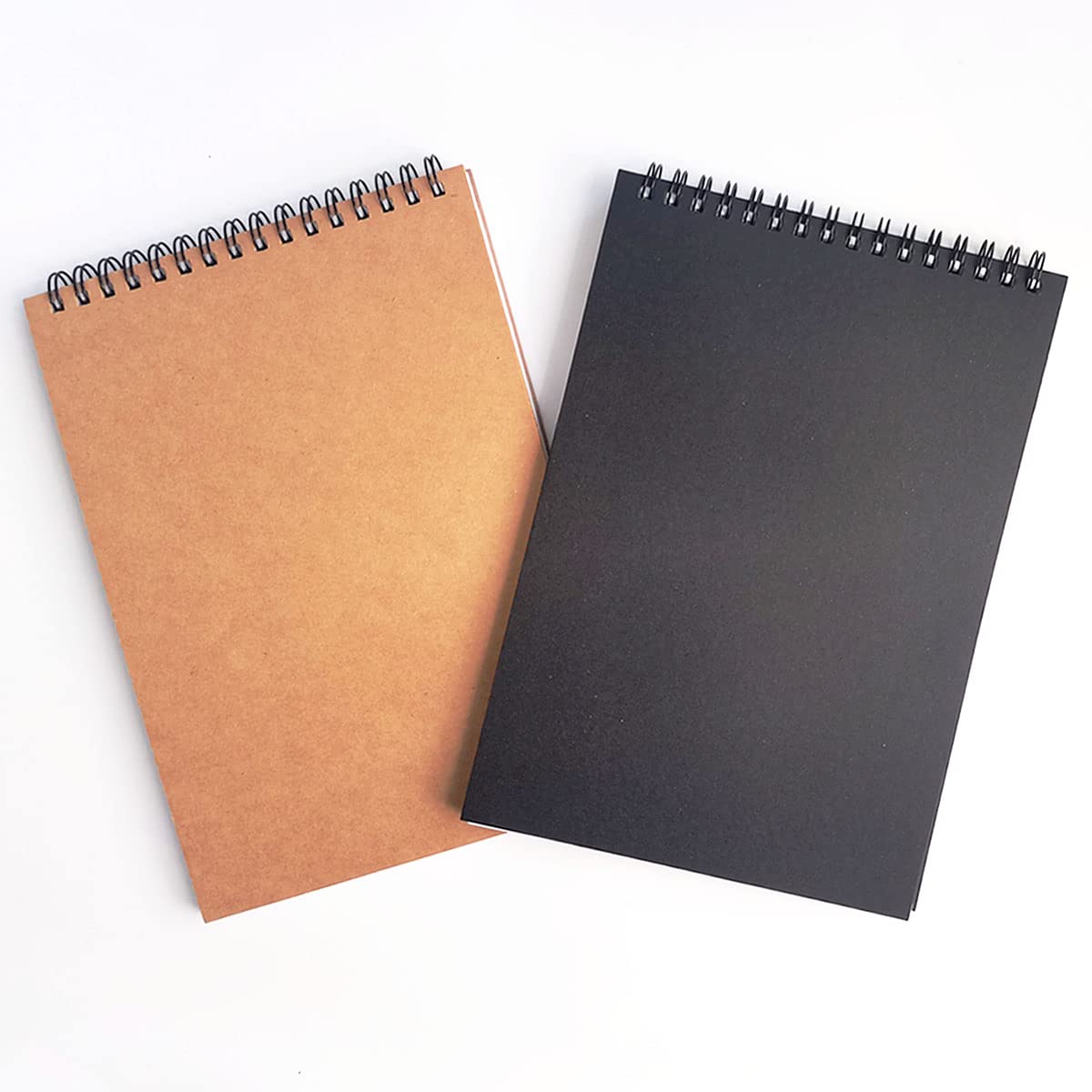 Steno Pads, 3Pack Note Pads, Pure White Thick Paper, 60 Sheets, 6” x 8” (Blank Paper)