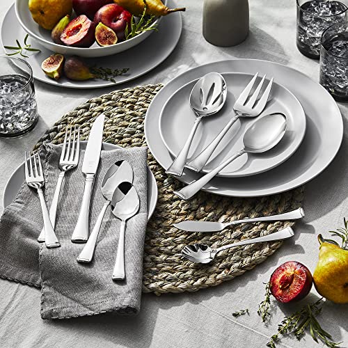 ZWILLING Angelico Flatware Set, 45-Piece, Silver